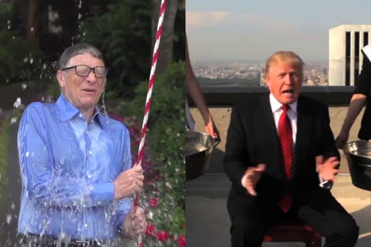Bill Gates to Donald Trump: A Tribute to Late Creator of Viral ALS Ice Bucket Challenge in Photos