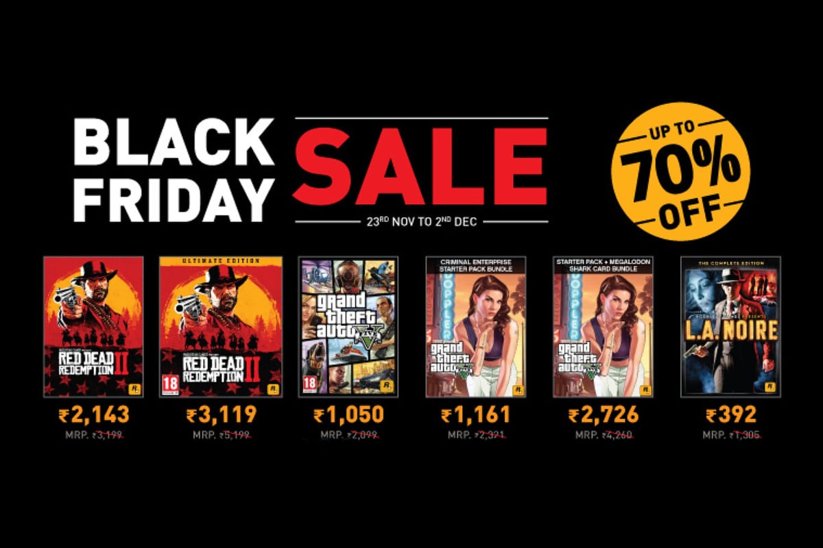 Black Friday Sale: GTA V, Hitman, Doom and More Get Big Discounts on Games The Shop