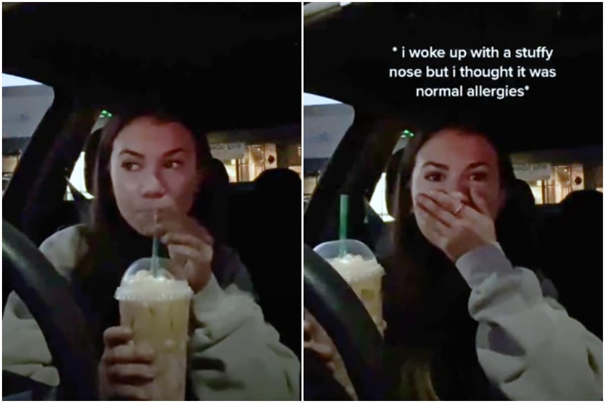 Woman Realises She Has Covid-19 after Failing to Taste Starbucks Drink While Filming TikTok Video
