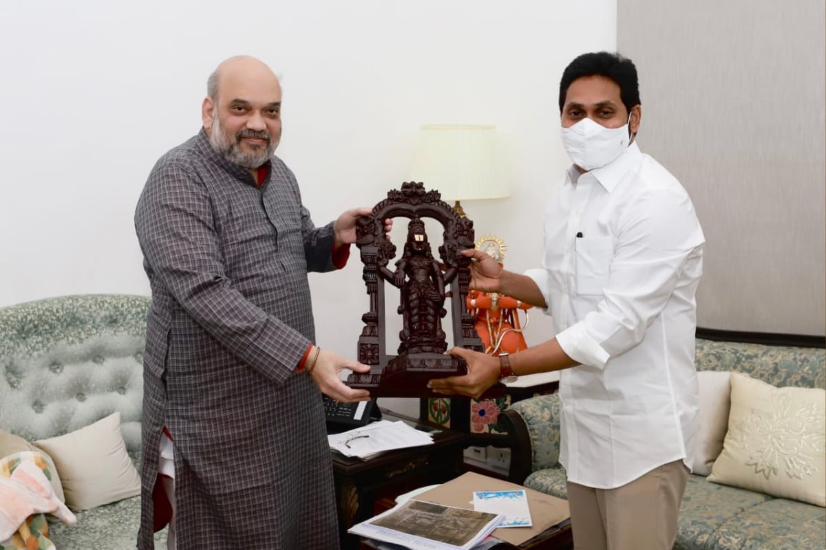 CM Jaganmohan Reddy Meets Home Minister Amit Shah, Discusses Polavaram Project and Other Issues