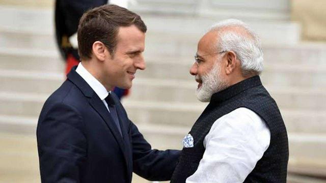 आतंकवाद और चरमपंथ के खिलाफ लड़ाई में फ्रांस के साथ है भारत, PM मोदी ने एमैनुएल मैक्रों से कहा