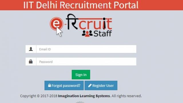 IIT भर्ती 2020 : दिल्ली में ग्रेजुएट के लिए जूनियर असिस्टेंट की भर्तियां