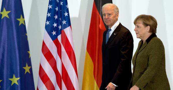 Watch: Angela Merkel congratulates Joe Biden, Kamala Harris, reminds them of German history