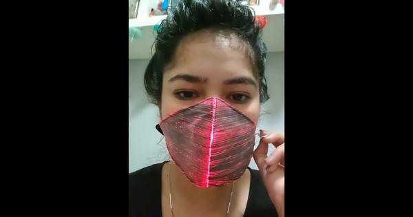 Watch: Ever wondered what a Diwali Covid-19 mask would look like?
