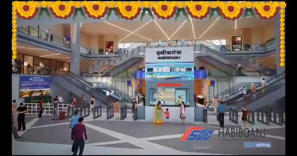 Watch: Animated video of redeveloped Habibganj Railway Station in Bhopal