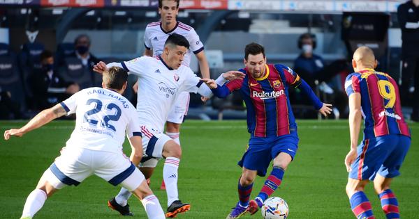 La Liga: Lionel Messi, Barcelona remember Diego Maradona with emphatic win over Osasuna