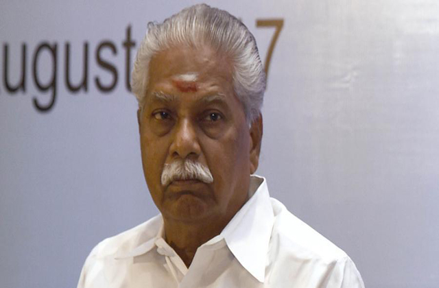 तमिलनाडु के कृषि मंत्री का कोरोना से निधन, 13 अक्तूबर से थे अस्पताल में भर्ती - mobile