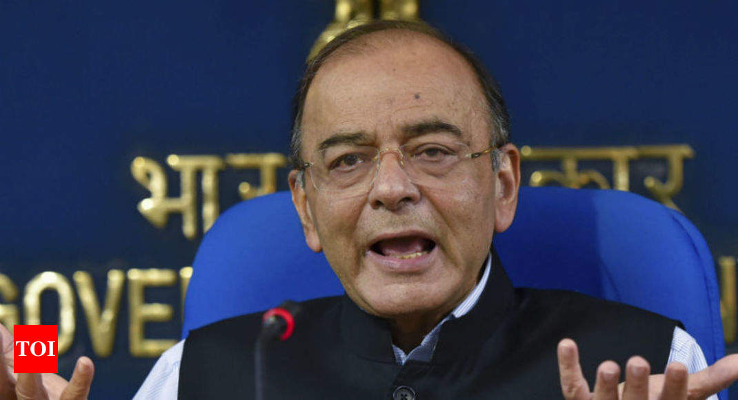 Finance minister Arun Jaitley criticises RBI for indiscriminate lending by banks - Times of India