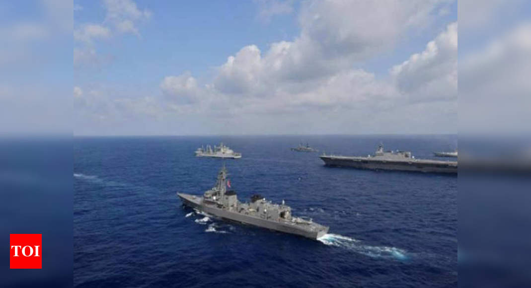 Malabar Drill:   Four-nation Malabar exercise to kick off on November 3 | India News - Times of India