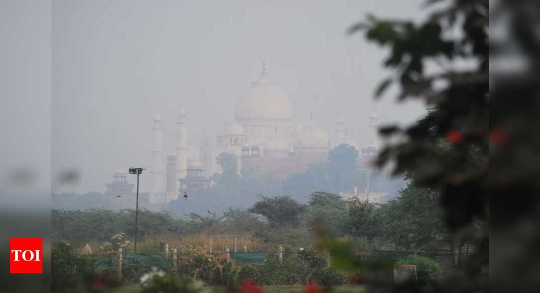 Four days on, Agra continues to gasp for air | Agra News - Times of India