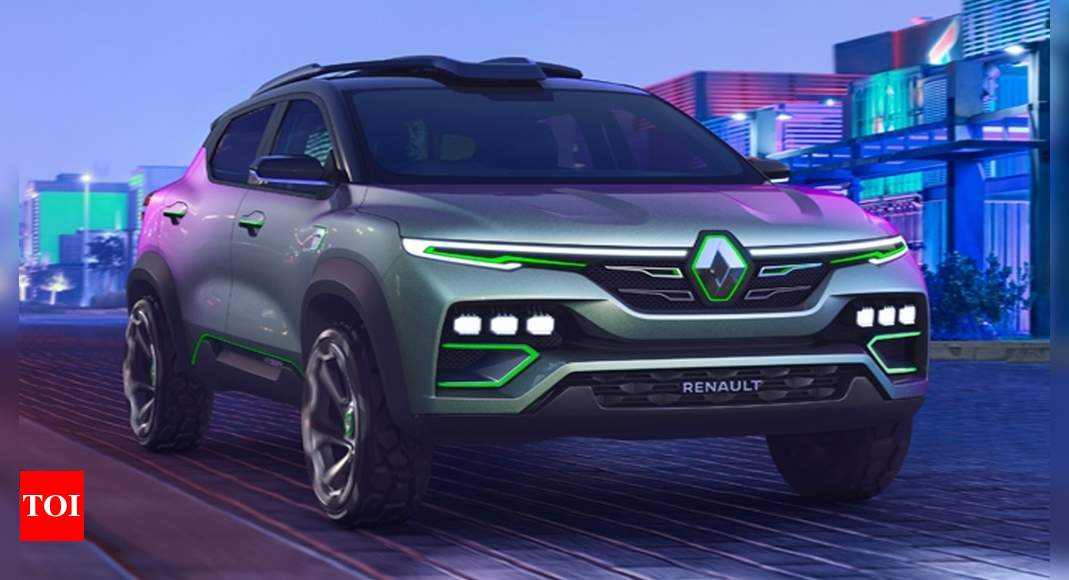 renault kiger:  Renault Kiger B-SUV concept breaks cover, launch in India soon - Times of India