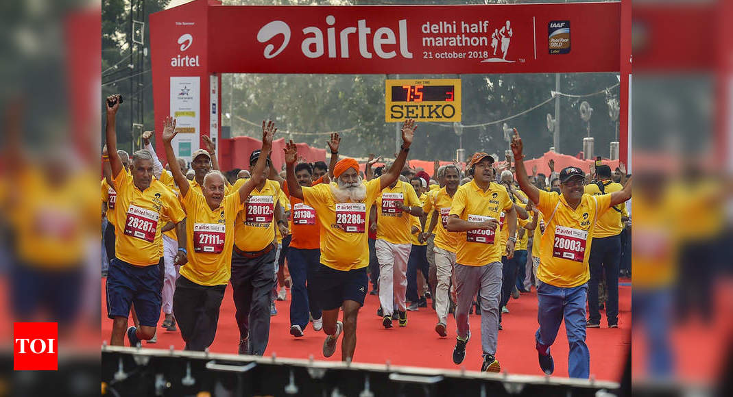 Delhi: Choose spot for Airtel half marathon | Delhi News - Times of India