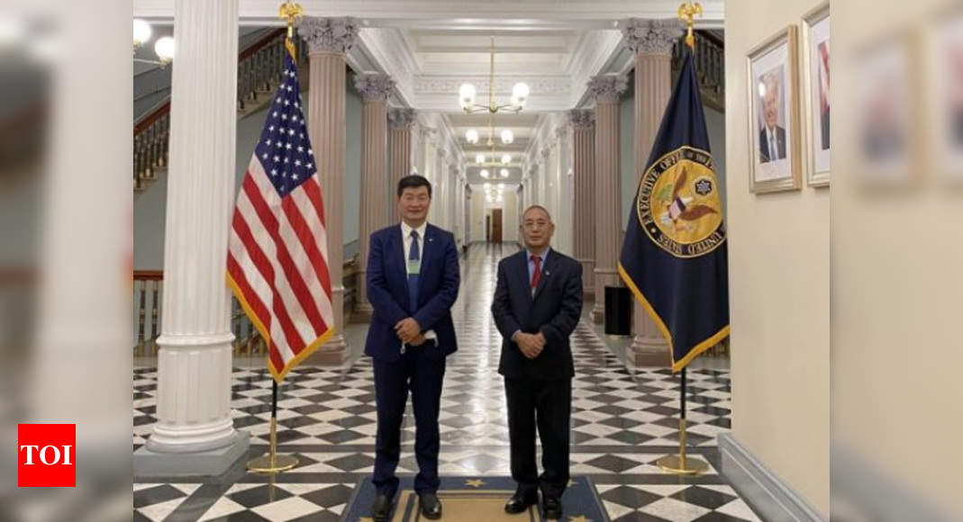 Lobsong Sangay: Tibetan govt-in-exile President Lobsong Sangay visits White House, creates history | World News - Times of India