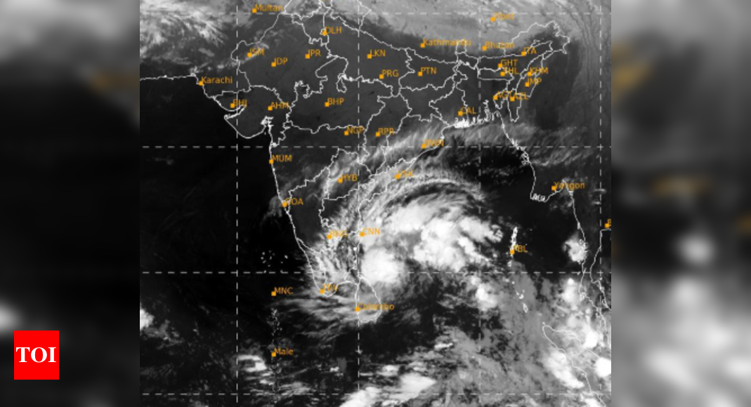 Nivar Cyclone Update: System intensifies; Tamil Nadu suspends bus services in seven districts | Chennai News - Times of India