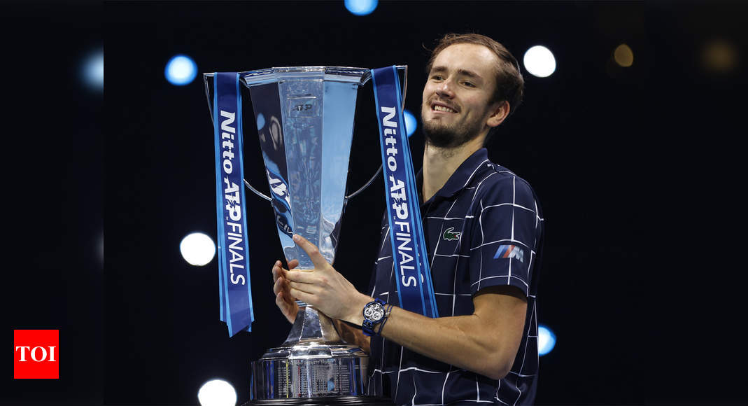 Daniil Medvedev makes a bold statement with ATP Finals crown | Tennis News - Times of India