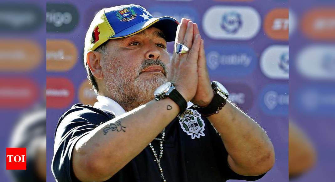 Diego Maradona:  Golden to grey, Diego Maradona polarized emotions like no one else | Football News - Times of India