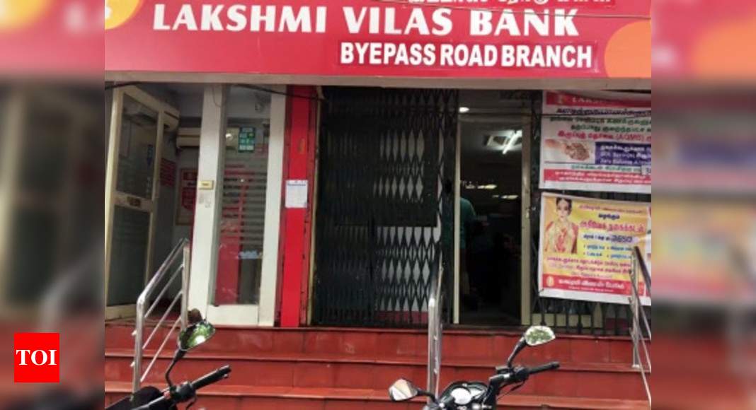 Moratorium on Lakshmi Vilas Bank to be lifted on November 27 - Times of India