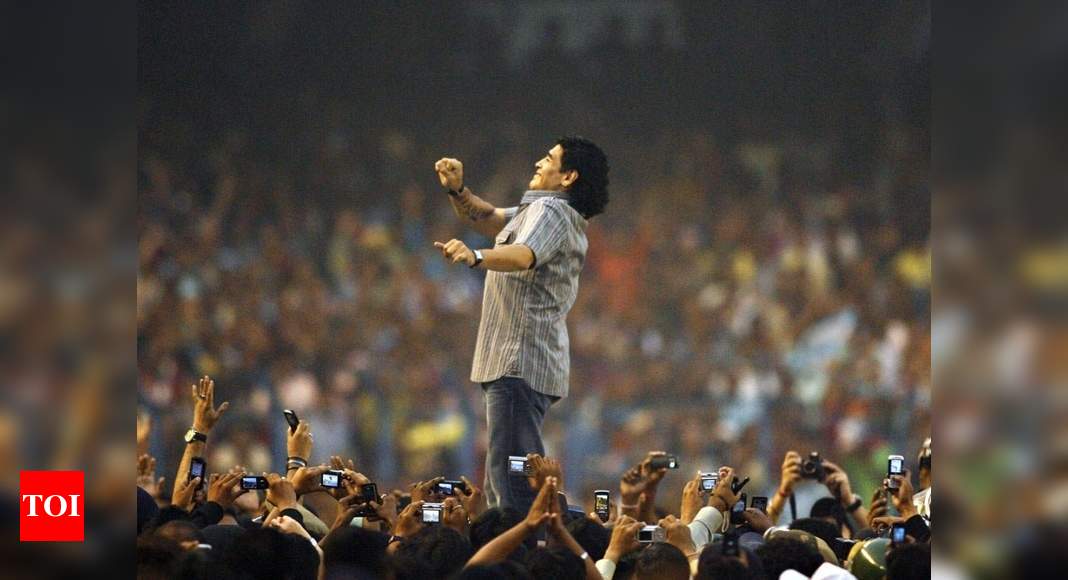 Kolkata hotel staff remembers ushering in Maradona during his 2008 visit | Kolkata News - Times of India