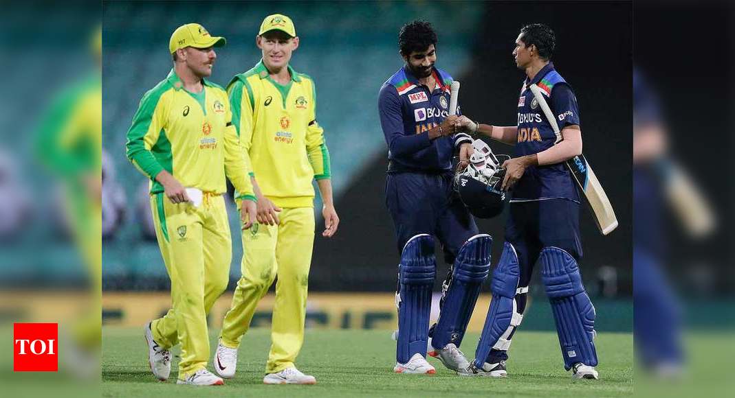 India vs Australia 1st ODI: India off to sloppy start as Australia stalwarts fashion big win | Cricket News - Times of India