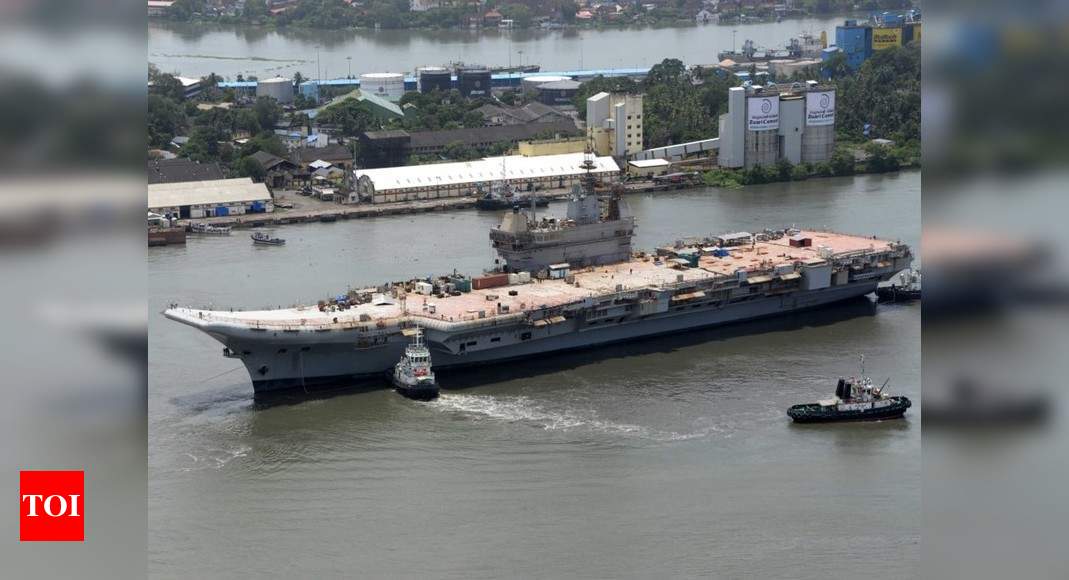  Indigenous Aircraft carrier completes basin trial at CSL | India News - Times of India