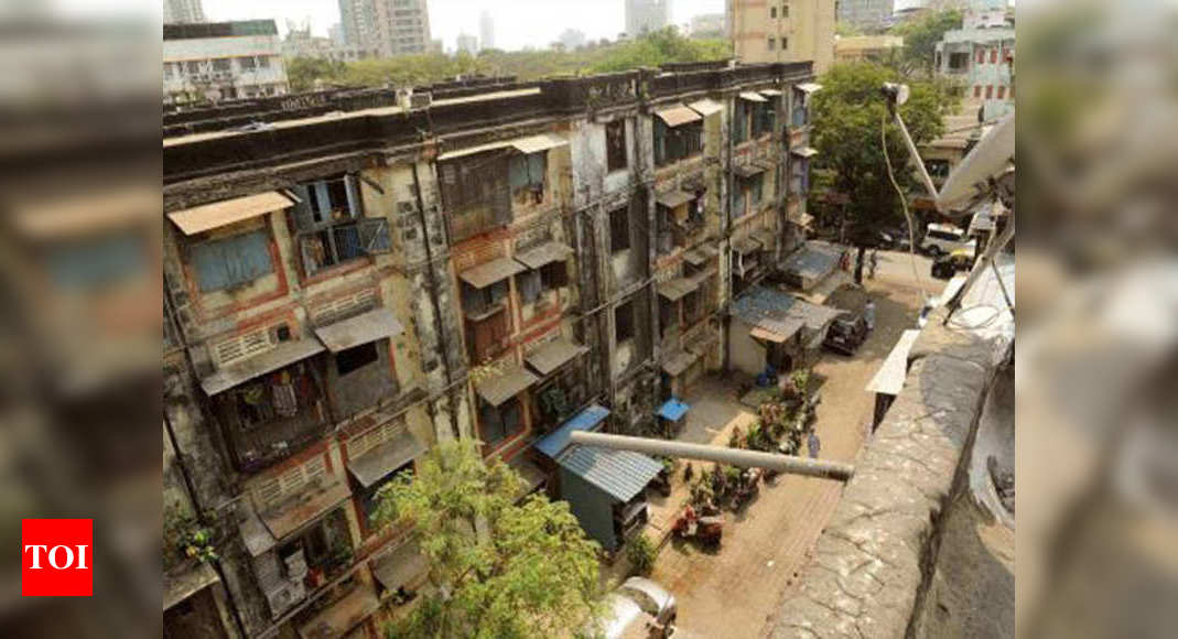 Work to construct transit homes for BDD chawl residents begins in Worli | Mumbai News - Times of India