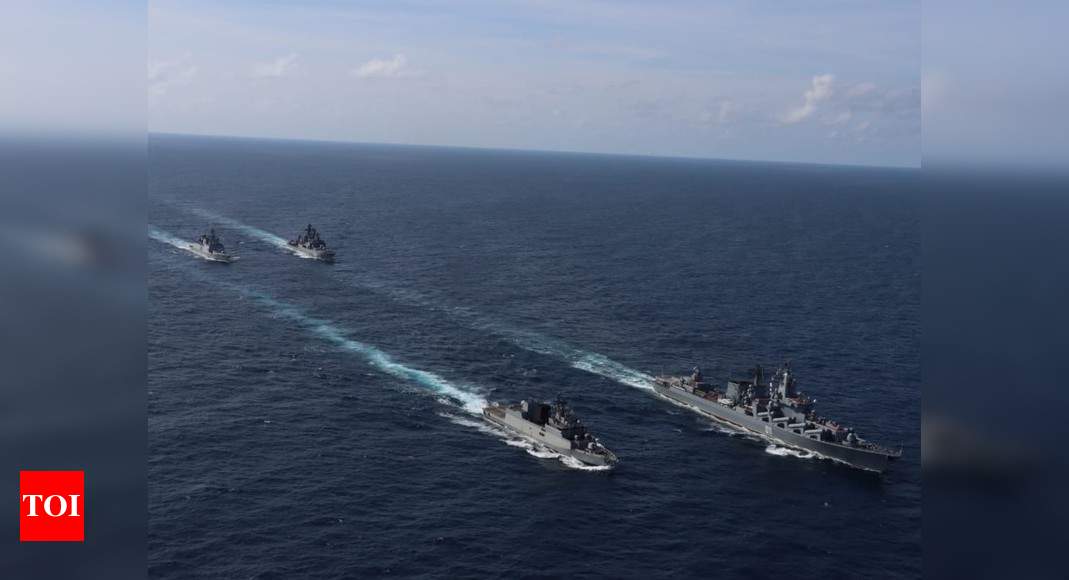  Striking a balance after Malabar, India holds exercise with Russia | India News - Times of India