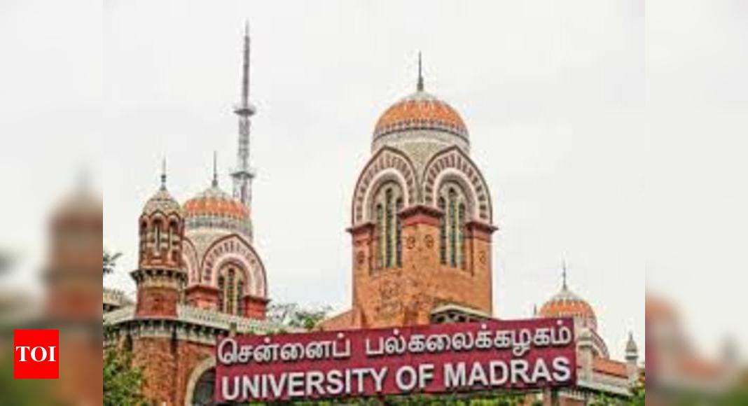 Madras University extends admission deadline for distance mode courses to Dec 31 | Chennai News - Times of India