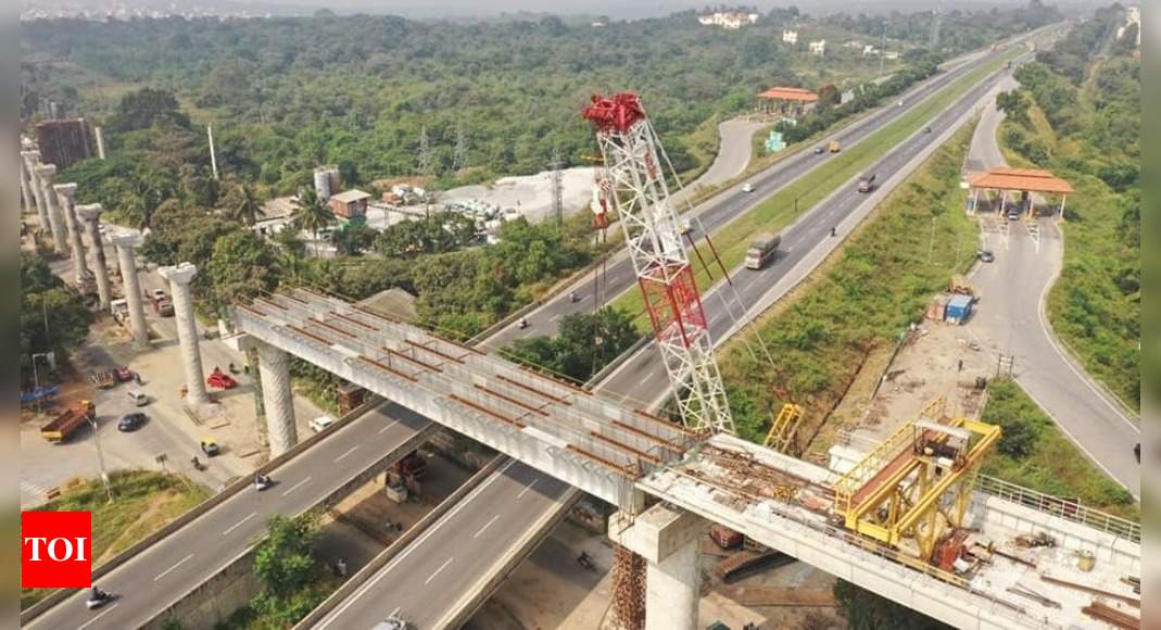 Bengaluru: Metro work gains pace after BMRCL overcomes NICE land hurdles | Bengaluru News - Times of India