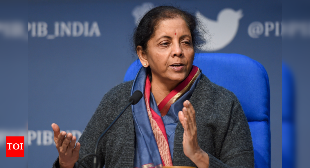 Nirmala Sitharaman: Centre to spend money, not worry about widening fiscal gap | India Business News - Times of India