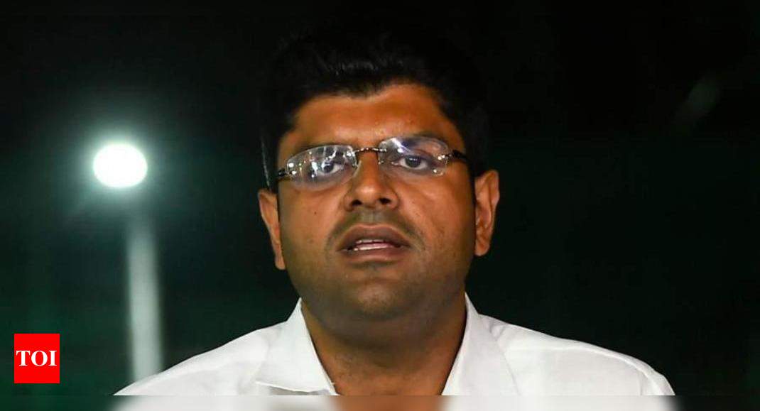 Dushyant Chautala:   Will resign if unable to ensure MSP for farmers, says Haryana Deputy CM Dushyant Chautala | India News - Times of India