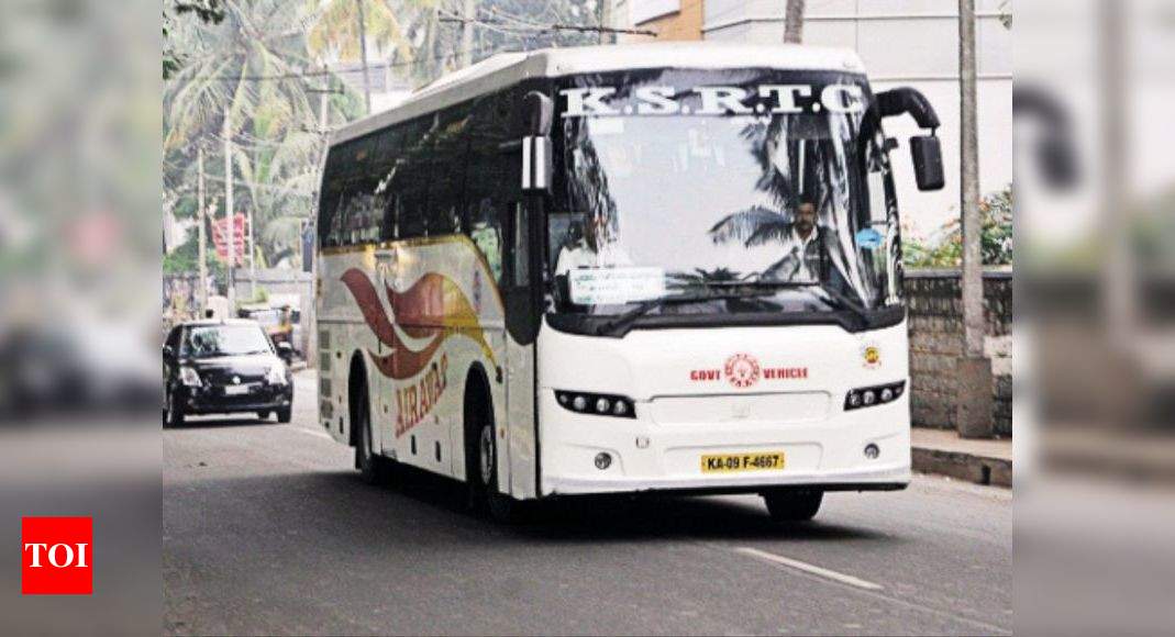 Mysuru: Flyers can take Volvo bus to airport | Mysuru News - Times of India