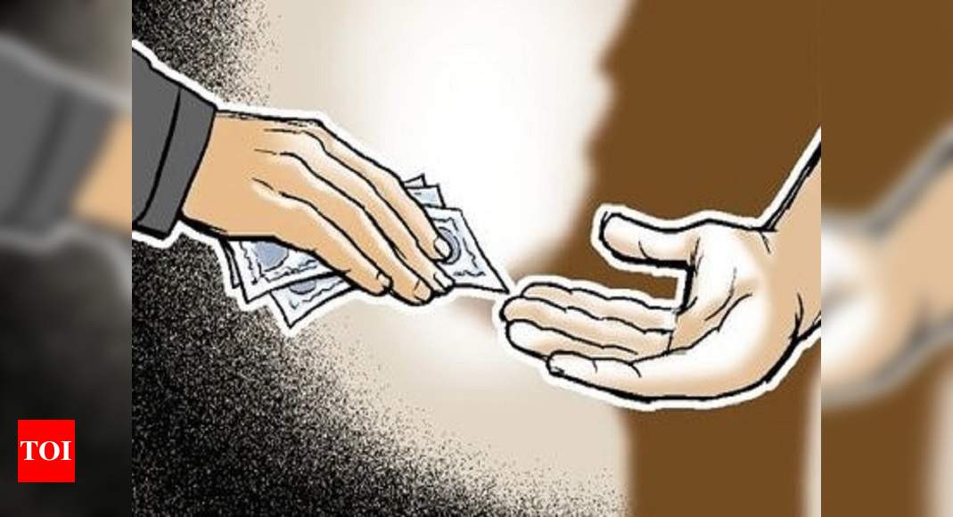 Karnataka: Revenue inspector, village accountant caught taking bribe in Mysuru | Mysuru News - Times of India