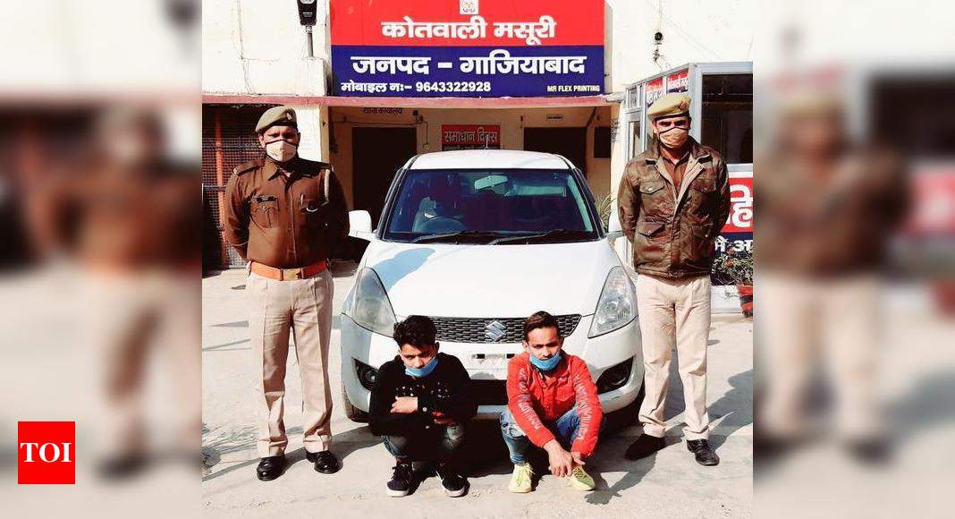 Two members of vehicle-lifting gang held | Ghaziabad News - Times of India