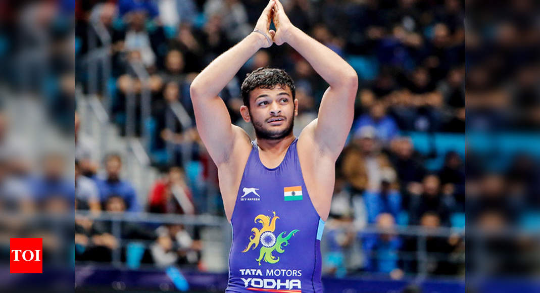 Sushil Kumar gave me tips ahead of the World Cup, says wrestler Deepak Punia | More sports News - Times of India
