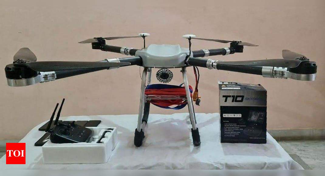2 held in Punjab for using drones to smuggle arms, drugs | Amritsar News - Times of India