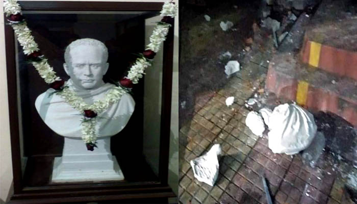 Trinamool leaders change profile photos on social media after vandalization of Ishwar Chandra Vidyasagar’s statue
