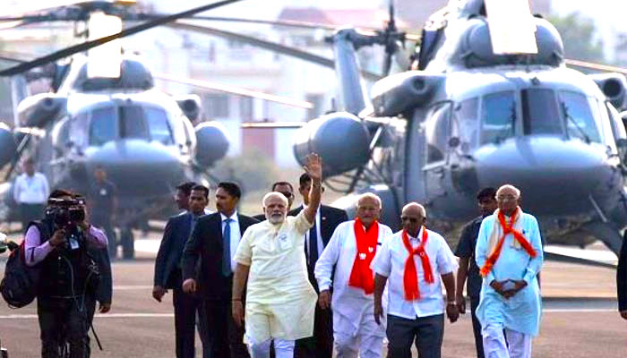 IAS officer suspended for checking Narendra Modi’s helicopter
