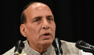 In Jammu & Kashmir, Rajnath Singh ‘if demand for separate prime minister is made, we will have no option but to scrap Article 370, 35A’