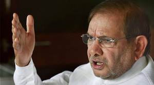 Congress offer some seats to Sharad Yadav’s  LJD for Rajasthan and Madhya Pradesh assembly polls