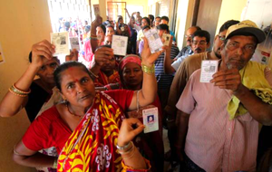 Lok Sabha election Phase 3: Around 66% voting recorded for 116 seats, 1 killed in West Bengal 