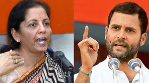 Rahul Gandhi says defence minister Niramala Sitharaman ‘lied’ in Parliament on Rafale deal