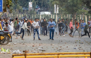 Violent clashes erupt in northwest Delhi between CAA supporters and anti-CAA protesters, many injured