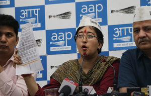 AAP’s Atishi breaks down over derogatory pamphlets, party accuses Gautam Gambhir