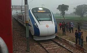 Vande Bharat Express breaks down during maiden return journey to Delhi