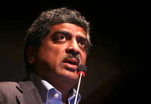 In Davos, Nandan Nilekani says ‘faced a lot of issues when Aadhaar work began, but all resolved now’