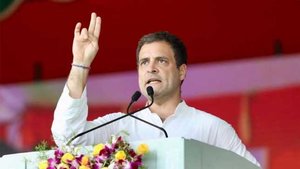 Rahul Gandhi attacks Narendra Modi on Rafale ‘scam’, says PM’s ‘vehicle is punctured’