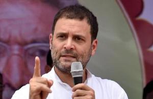 Rahul Gandhi calls BJP manifesto ‘arrogant and voice of an isolated man’ 