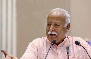 Mohan Bhagwat says ‘soldiers are dying in peacetime as we aren’t doing our job properly’
