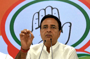 Congress’s Randeep Surjewala says ‘Narendra Modi acted as Anil Ambani’s middleman in Rafale deal’