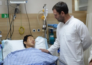 Arunachal Pradesh calm after four days of violence, Rahul Gandhi meets injured men in Guwahati hospital